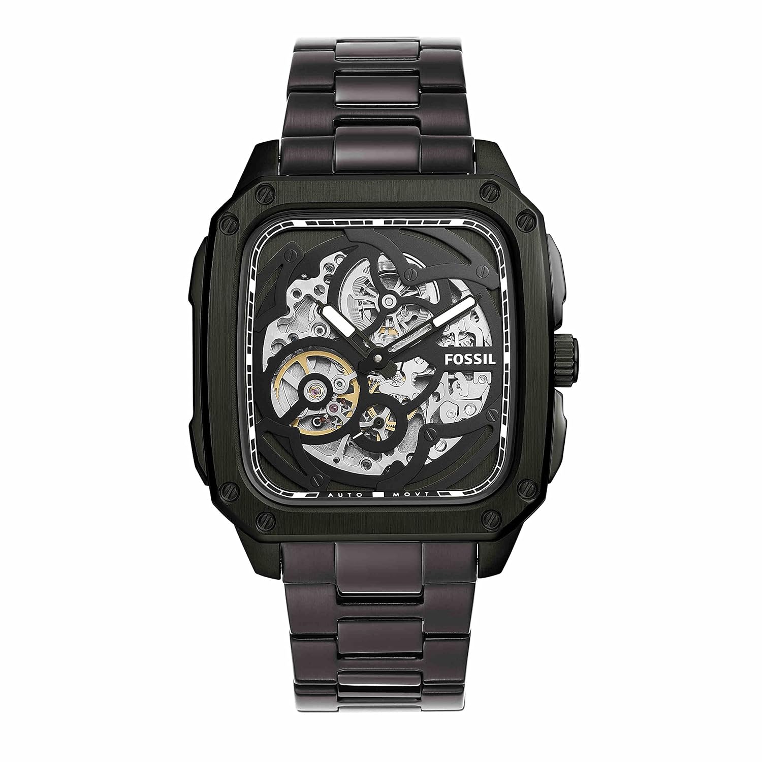 Buy Fossil Inscription Analog Black Dial Mens Standard WatchBQ2574 at