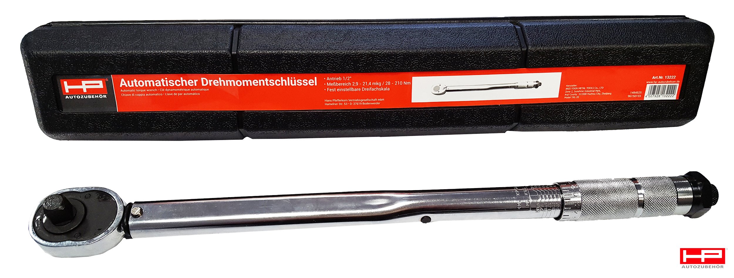 Automatic Torque Wrench 0.5 Inch 42 - 210 NM