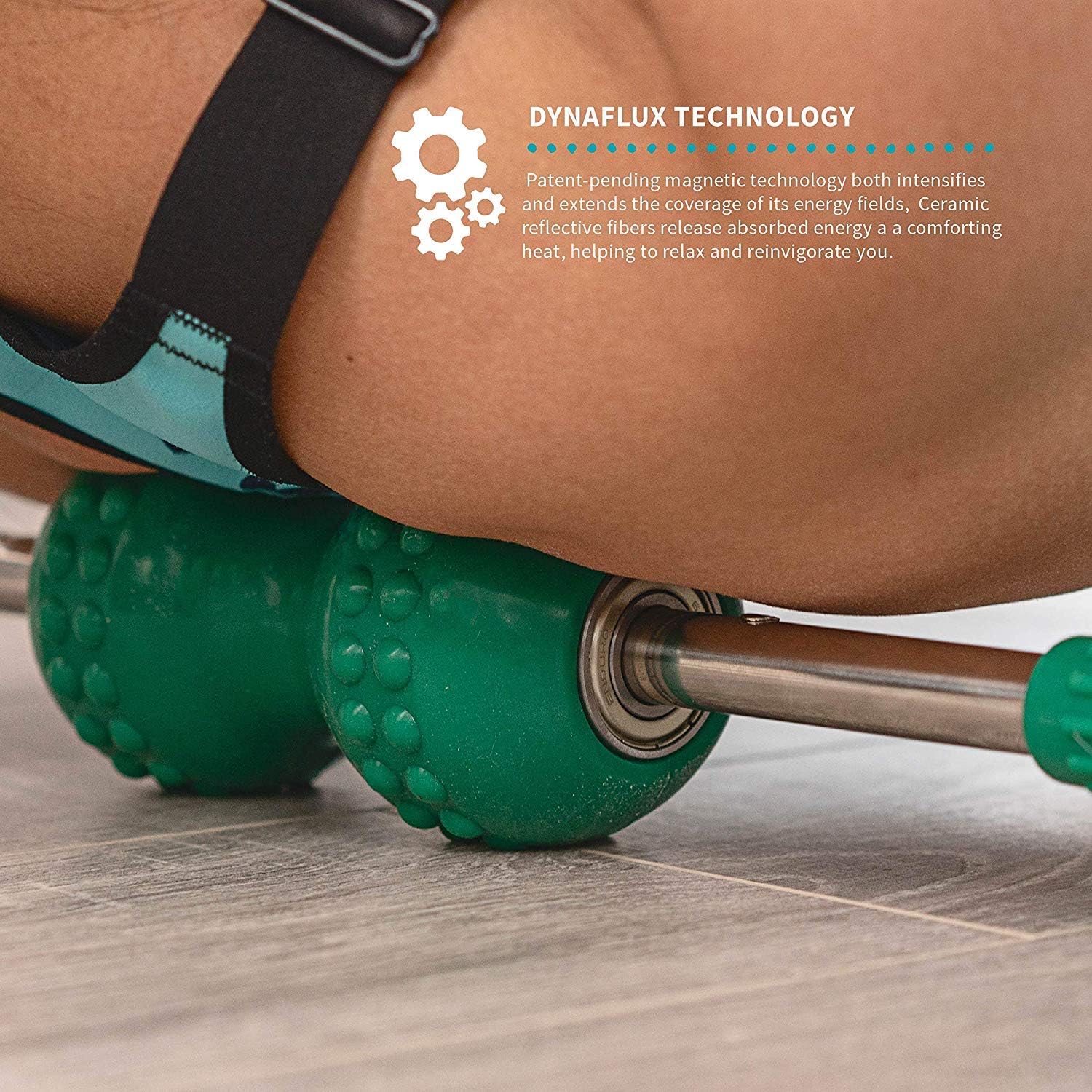 Nikken 1 MagCreator Massage Roller (1330) - Magnetic Therapy - Helps to Stretch Muscles and Tendons, Increase Blood Flow and Circulation -Massage Feet, Shoulders, Back, and Legs - 800 Gs Strength: Health & Personal Care