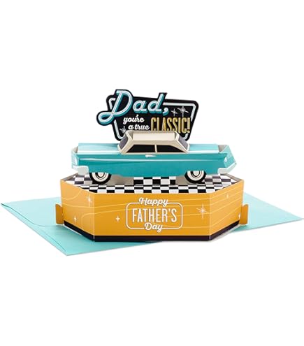 Tarjeta 3d Para Papa Tarjeta 3D Para Papá - Desplegable Cumpleaños - Aniversario - Día Del Padre - Incluye Sobre Tarjeta Desplegable