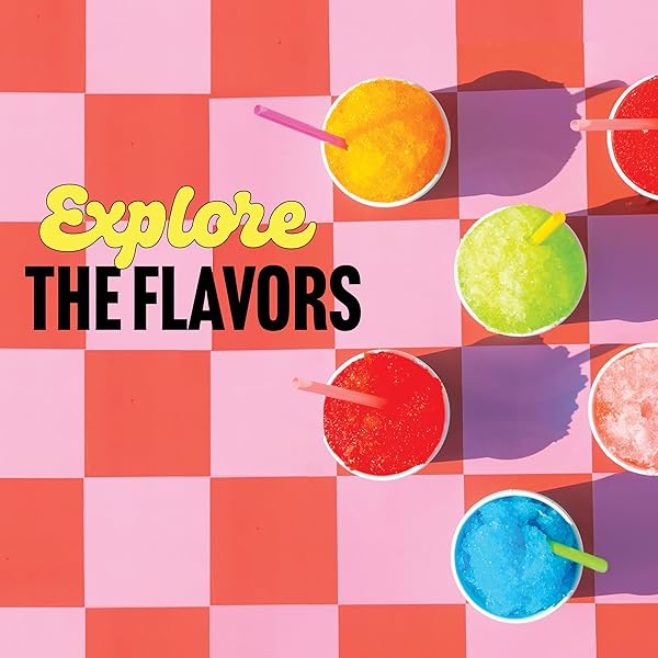 HAWAIIAN SHAVED ICE MANGO SYRUP – NUT SOY DAIRY FREE – FLAVOR FLUFFY & CRUNCHY SNOW CONES – SHELF STABLE – MAKES 8 SERVINGS – 16 OUNCES