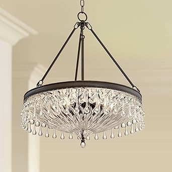 bowl chandelier dining room
