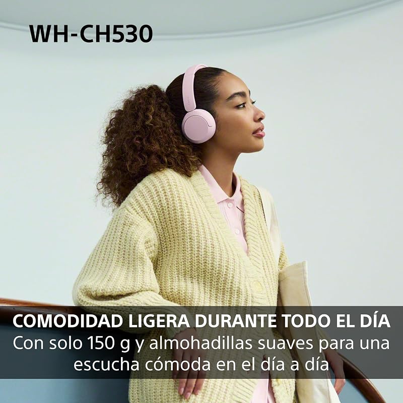 WH-CH530 Auriculares inalambricos Bluetooth - Blanco