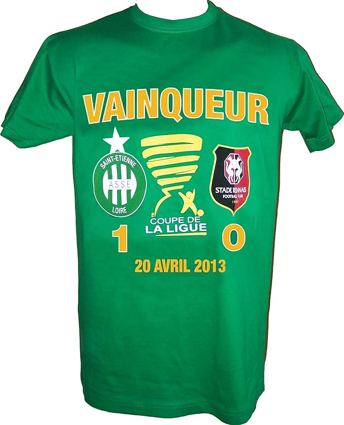 Saint Etienne Maillot Short Enfant AS Saint-Étienne - Collection Officielle - Polyester - ASSE équipement Stéphanois