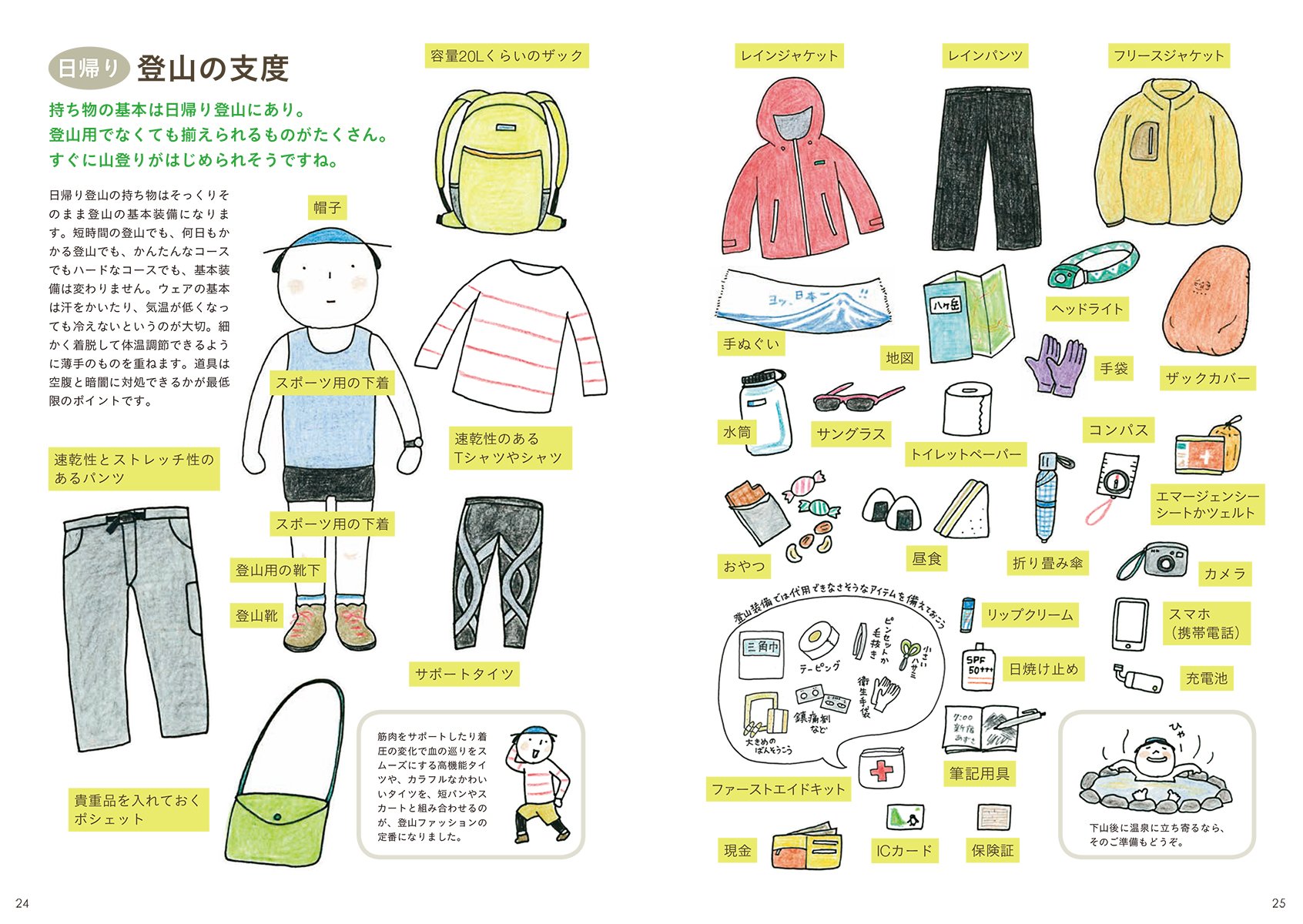 山登り語辞典 登山にまつわる言葉をイラストと豆知識でヤッホーと読み解く みき 鈴木 本 通販 Amazon