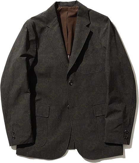 Amazon ビームス Beams テーラードジャケット Plus 3ボタン トラベルプリントジャケット メンズ コート ジャケット 通販