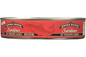 Crown Prince Sardines in Tomato Sauce, 15 Ounce