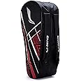 Li-Ning Raider Max Double Zipper Polyester Badminton Kit Bag (Black , Large) | Unbreakable Zippers | Easy Mobility | Unisex - Men, Boys, Girls, Women