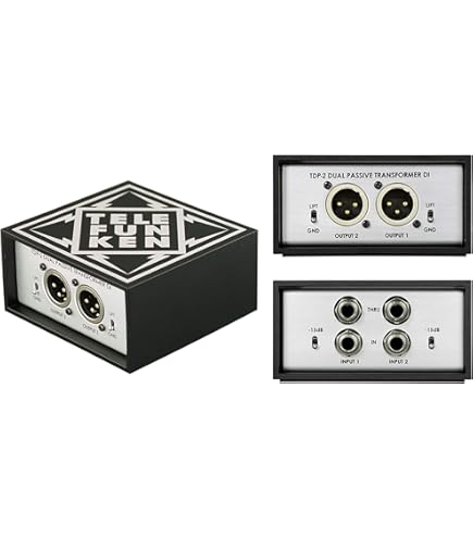 Amazon.com: TELEFUNKEN Elektroakustik TDP-1 Passive Mono Direct
