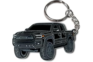 FOUR WHEEL BEAST Tacoma Keychain - Tacoma Accessories 2016-2022 mods 2023 2024 Cool Key Chain Fob Cover 3rd gen Toy Truck