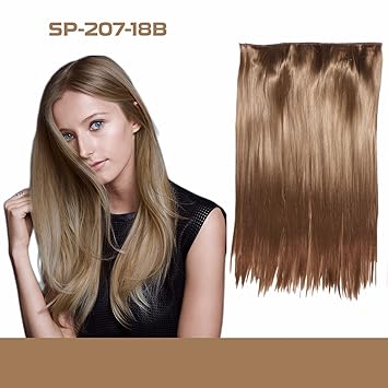 Amazon Com 18 20 Or 22 Clip In Hair Extensions Synthetic