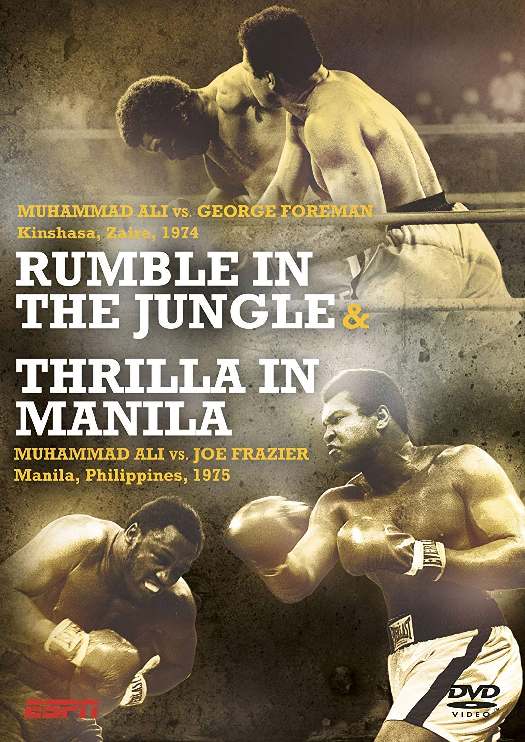 Rumble In The Jungle & Thrilla In Manilla - Ali, Foreman & Frazier [DVD]