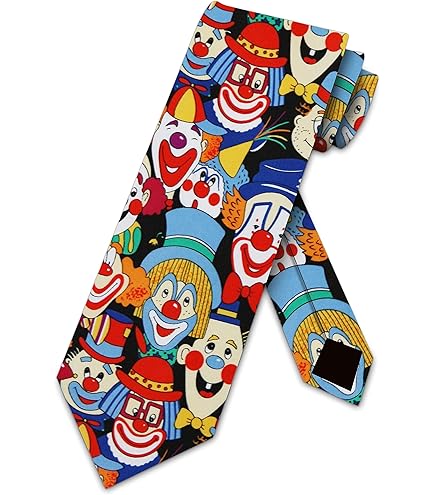 giant clown tie