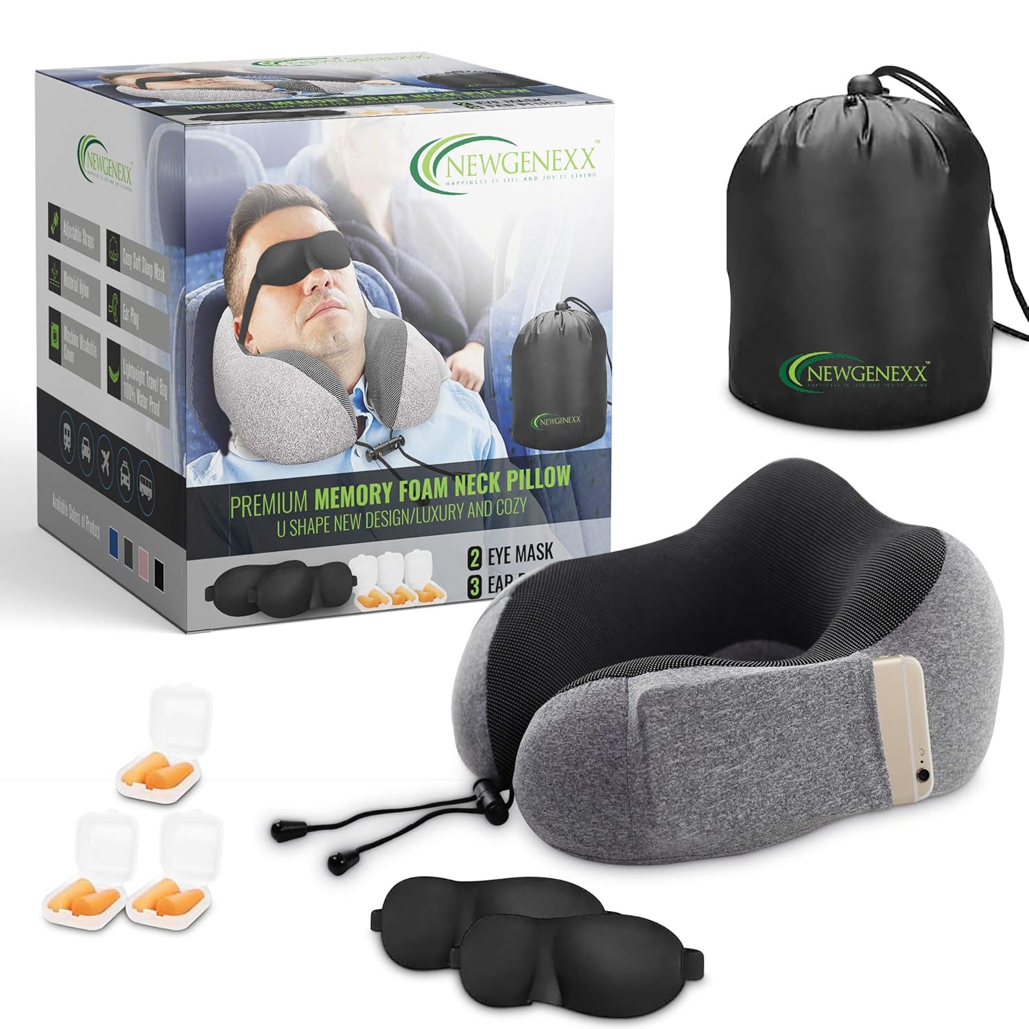 Which Is The Best Travel Neck Pillow Cooling Fabric Cover