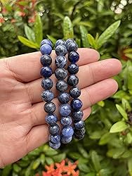 Sodalite Crystal Bead Bracelet 8mm, Wholesale