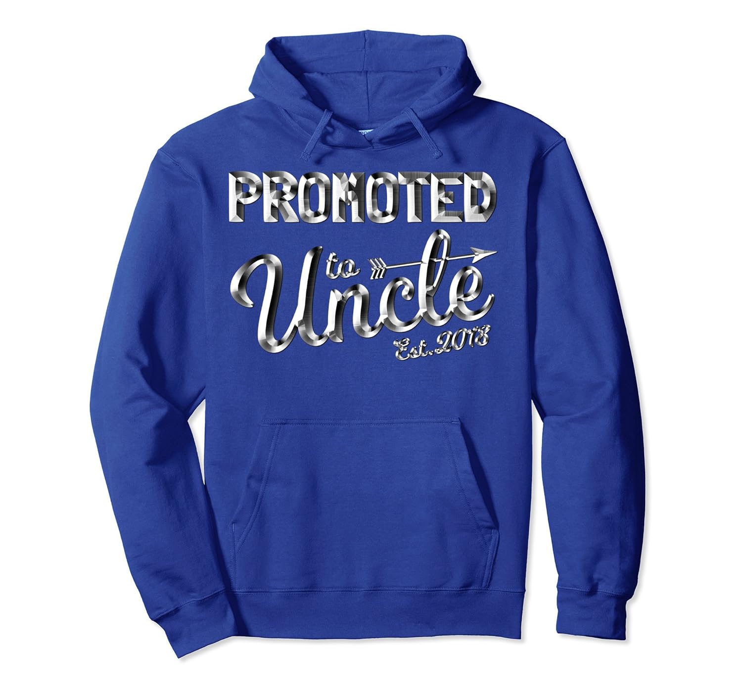 Just Get Promoted To Uncle Est. 2018 Hoodie Baby Shower Gift-anz