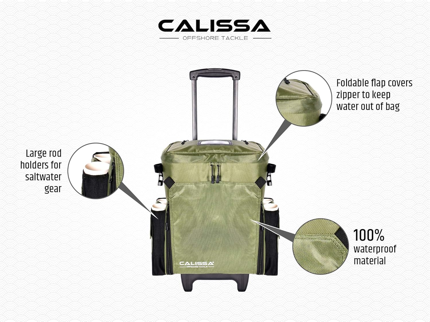 Calissa Fishing backpack