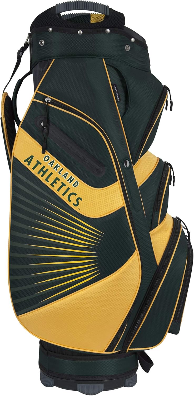 Team Effort Oakland Athletics Oakland Athletics The Bucket II Cooler Cart Bag: Sports & Outdoors