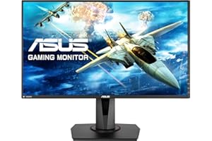 ASUS VG278Q 27 inch Full HD 1080P 144Hz 1ms Eye Care G-Sync Compatible Adaptive Sync Gaming Monitor with DP HDMI DVI, Black