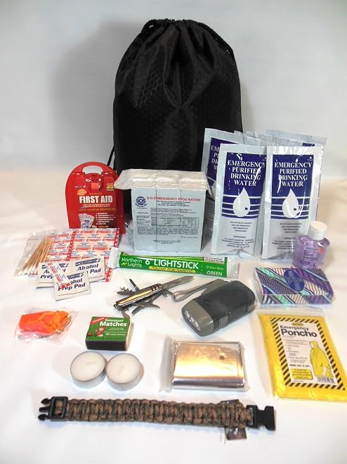 72 Hour 3 Day Survival Disaster Kit Emergency Preparedness Food Water ...