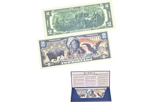 250th Anniversary Collectible $2 Bill | Independence Day 2 Dollar Bill 250 Anniversary Uncirculated Commemorative Coin Collectibles Replica Grey