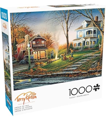 Amazon.com: Buffalo Games - Terry Redlin - The Pleasures of Winter