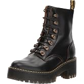 Dr. Martens Women's Leona Leather Heeled Boot | Casual Boots