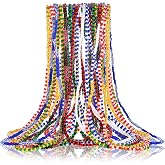 Siifert 11 Pcs Santeria Eleke Bead Necklace Set | Santeria Bracelets, Unisex Stretch Collares, Ogun Elegua Obatala Shango Etc