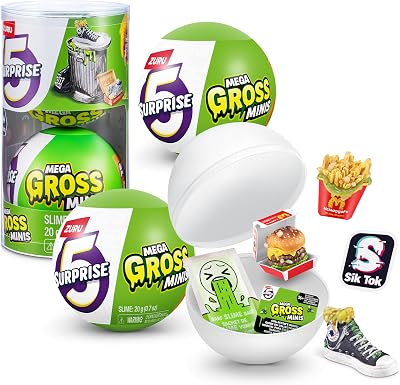 5 Surprise Mega Gross Mini Collectible Capsule Toy Surprise 2 Pack by Zuru