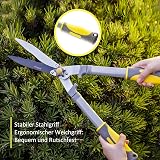 Jardineer 2pcs Garden Shears Set Hedge + Pruning Shears 61cm 21cm view 7