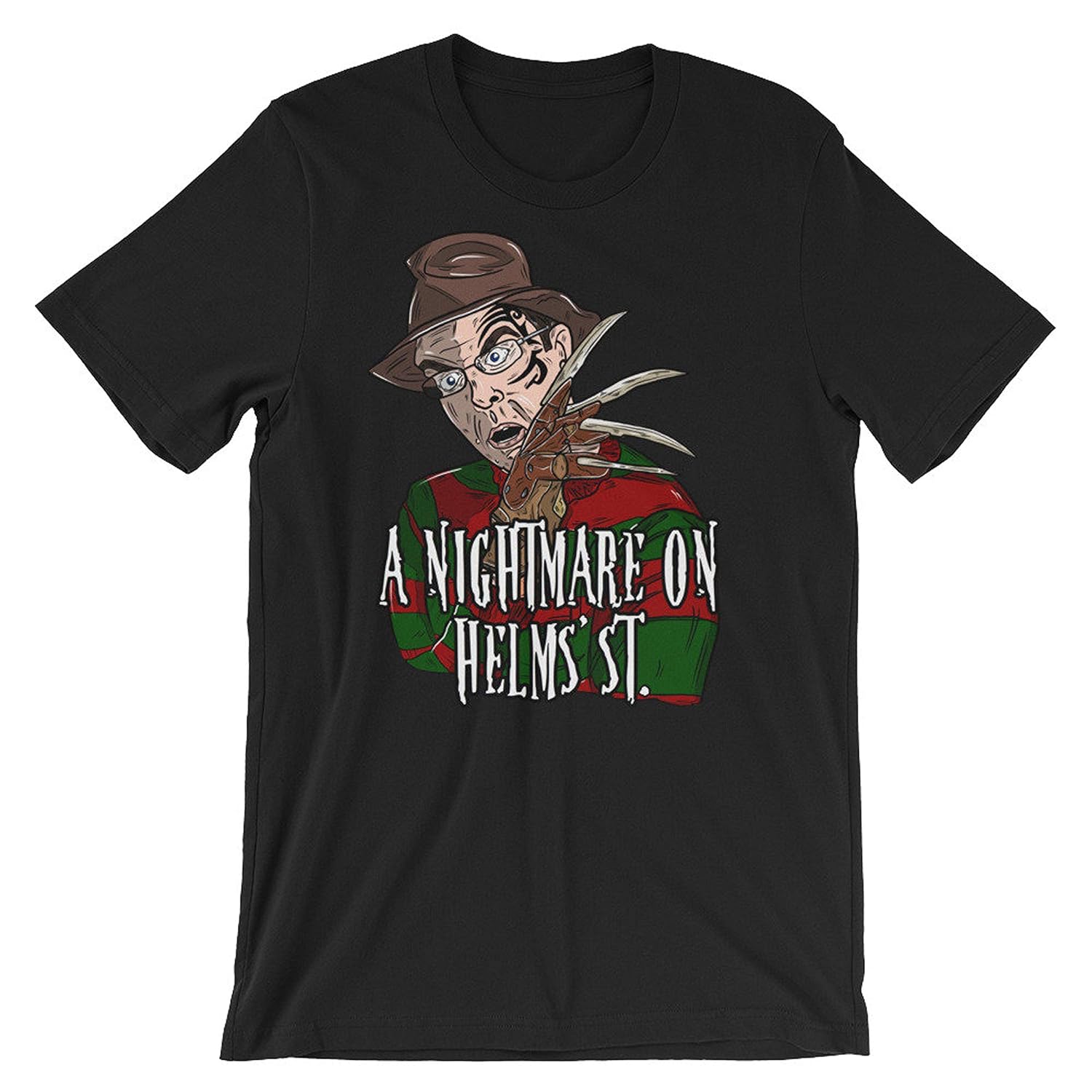 friends t shirt freddy krueger