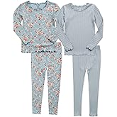 VAENAIT BABY 6M-12Y Kids Toddler Junior Girls Boys Soft Comfy Modal Tencel Sleepwear Pajamas 2pcs/4pcs Set