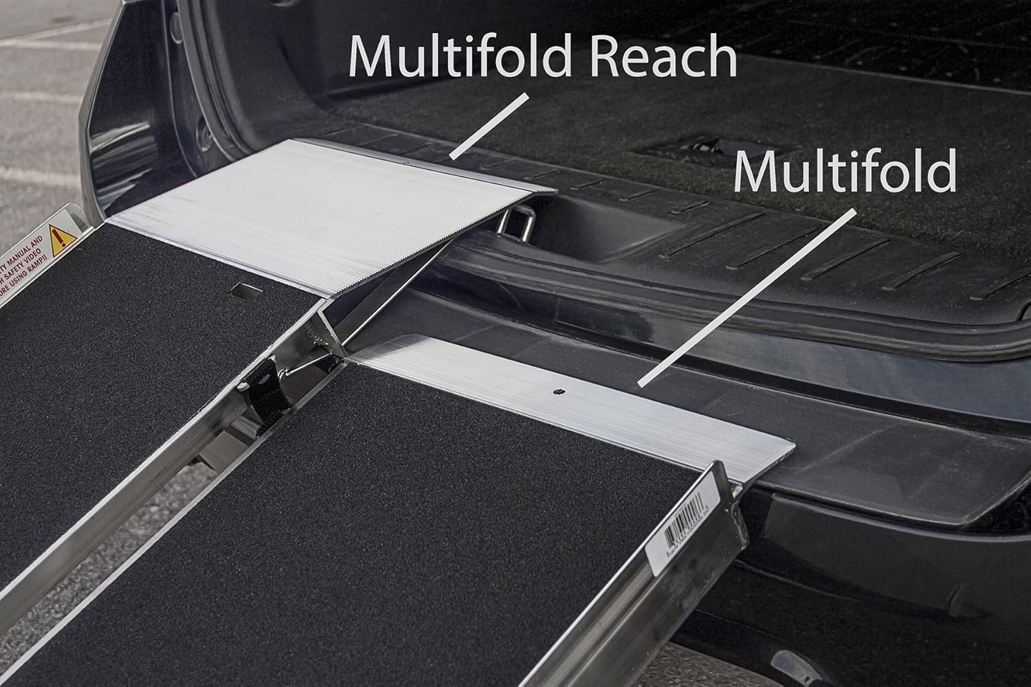 Prairie View Industries Portable Multi-Fold Reach Wheelchair Ramp, 36 Pound: Health & Personal Care