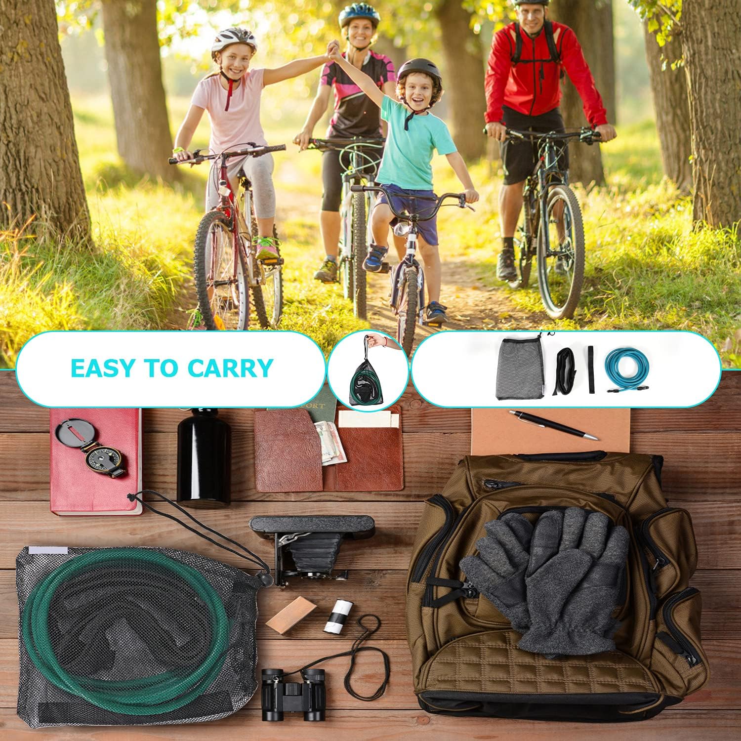 FOOING 4M Swim Training Belts, Swim Training Leash, Swim Tether Stationary Swimming, Swim Harness Static Swimming Belt, Swim Bungee Cords Resistance Bands (Blue, 4) : Sports & Outdoors