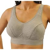 Nearly Me -Cotton Soft Comfort Cup Post Mastectomy Lumpectomy Pocket Sports Bra #550