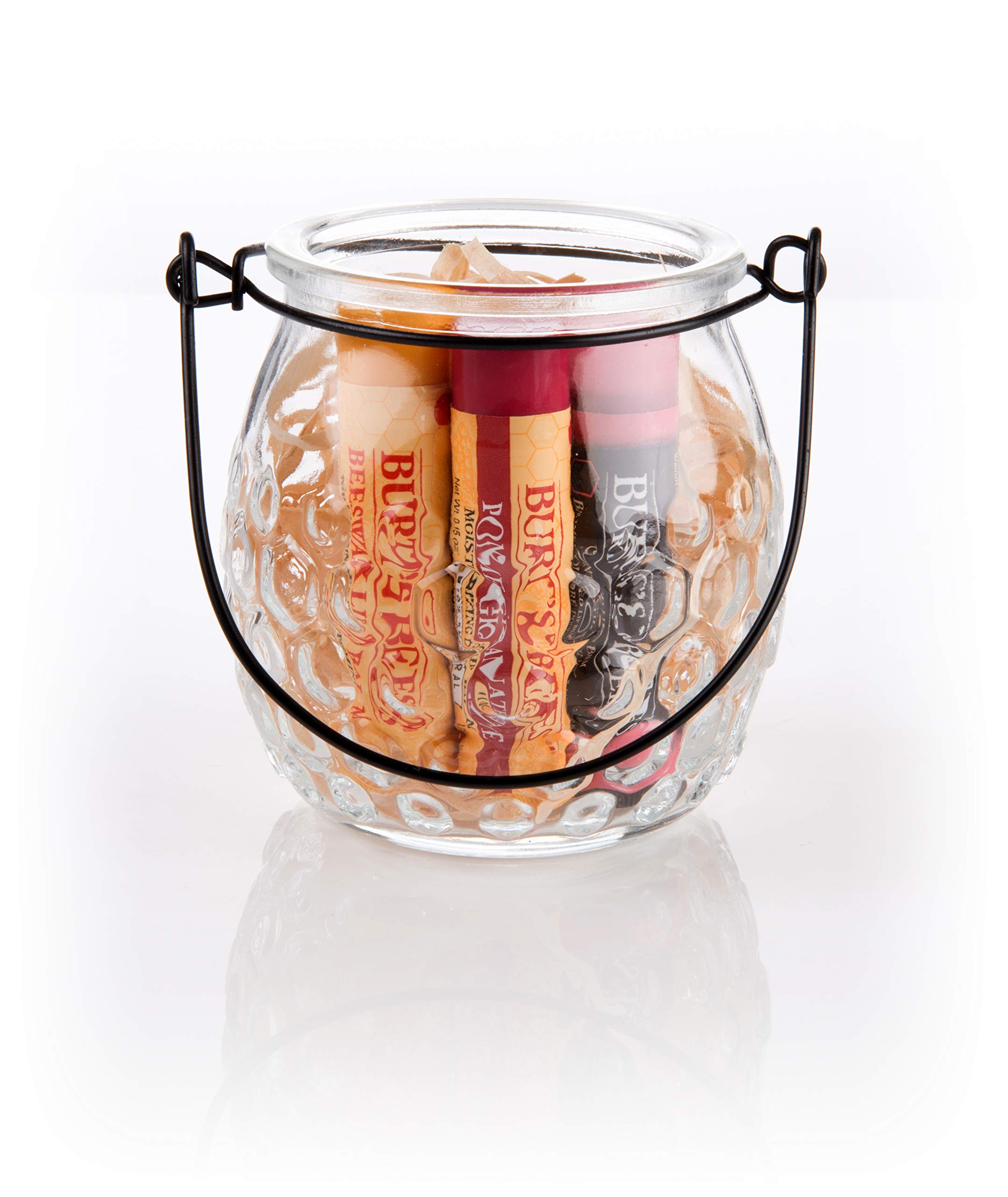 Burt's Bees Balm Jar 100 Natural 3 Piece Gift Set 2 x Moisturising