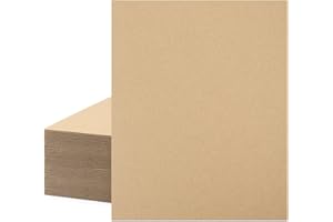 MBC MAT BOARD CENTER Mat Board Center, 50-Pack Corrugated Cardboard Sheets 16x20 Inches Flat Card Board Inserts for Packing, Shipping, Mailing, DIY Crafts