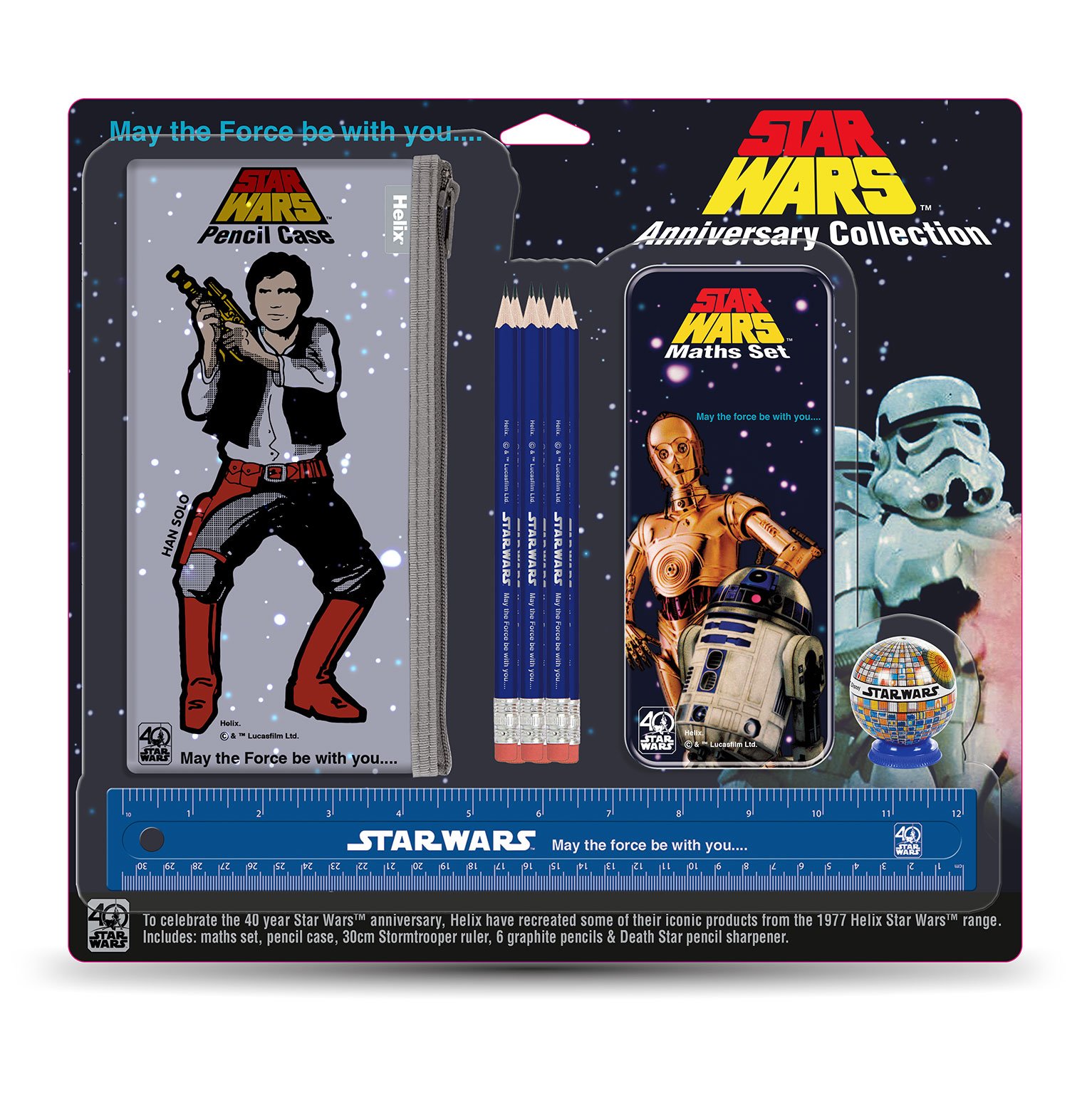 Helix "Star Wars 40TH Anniversary" Retro Collection Pack, 899997 — image 1