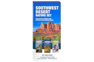 Southwest Desert Nature Set: Field Guides to Wildlife, Birds, Trees & Wildflowers of the Southwest Desert (Nature Observation North America)