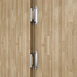 50 Pack Cabinet Door Hinges, 1/2 Inch Self Closing