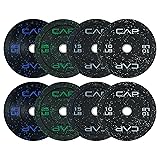 CAP Barbell Economy - Speckled Olympic Bumper Plate
