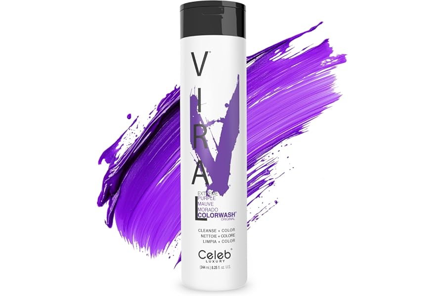 Celeb Luxury Colorwash Color Depositing Shampoo – Color Refresher, Vegan Hair Dye, Bondfix Bond Rebuilder, Viral and Gem Lites