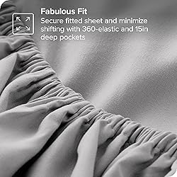 Bare Home Full XL Sheet Set - Luxury 1800