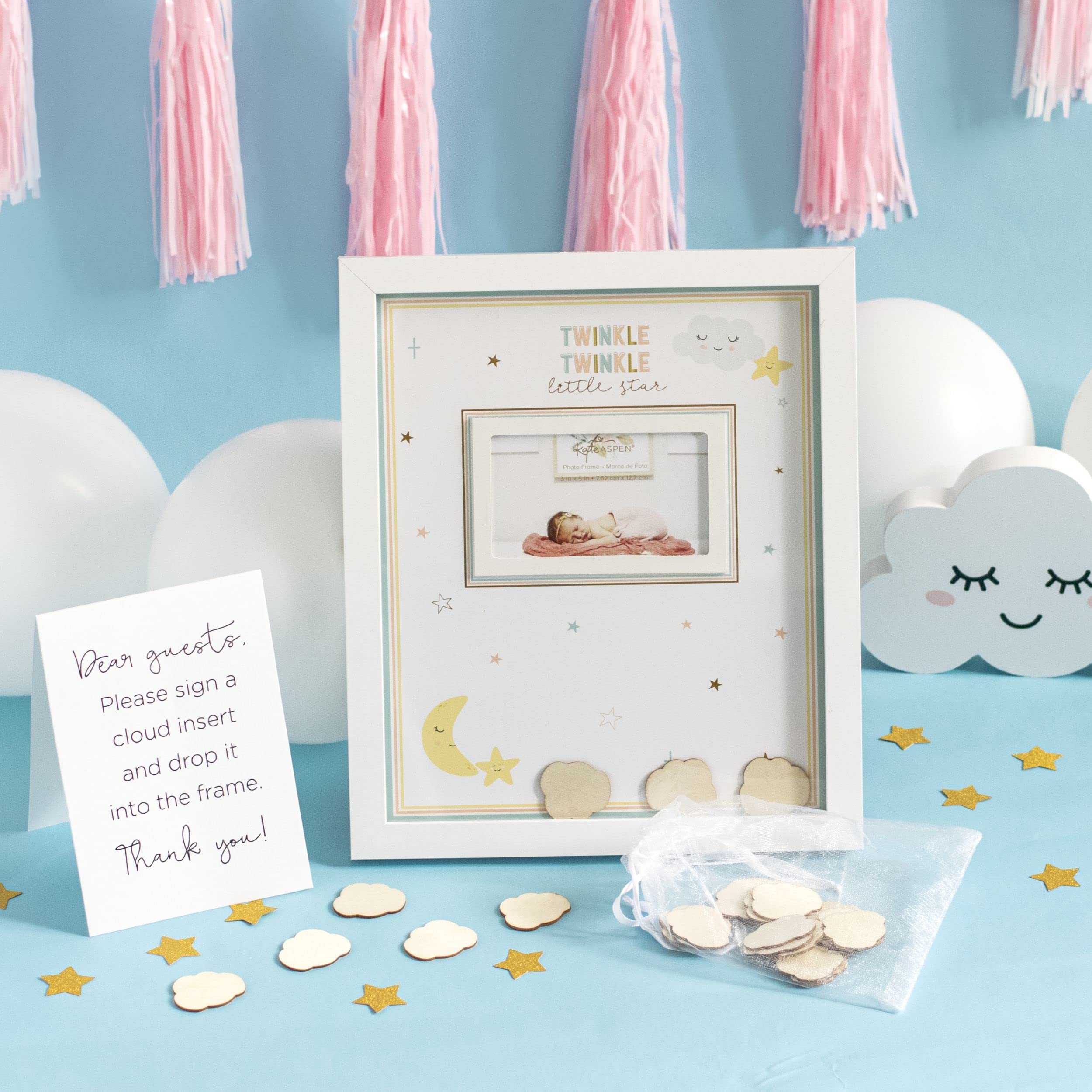 Kate Aspen Baby Shower Guest Book Alternative Twinkle, One Size