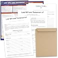 KING PRINT Last Will And Testament Kit 2025 - Complete Estate Planning Forms With Guide