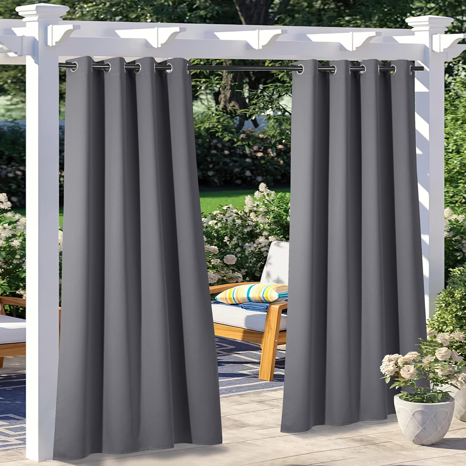 Outdoor Curtains - NICETOWN 2 Panels=104