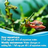 AQUARIAN Weekly Water Cleaner 473ml Aquarium Bacteria Bottle view 6