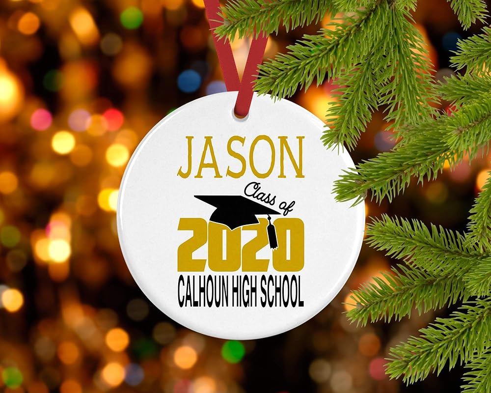 Graduation Cap Christmas Ornament 