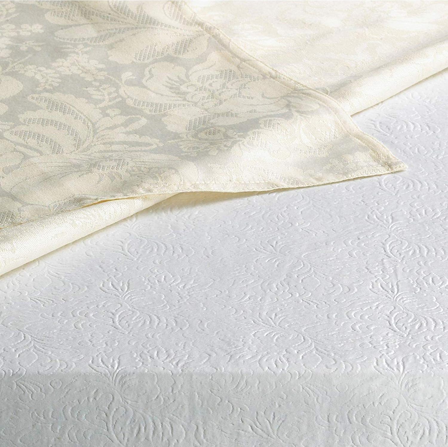 Quilted Heavy Duty Table Pad Protector With Flannel Backing Cut To