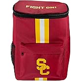 FOCO University of Southern California Cooler Backpack – Portable Soft Sided Ice Chest – Insulated Bag Holds 36 Cans - PAC-12 Football Gear – Show Your Team Spirit with Officially Licensed Fan Gear